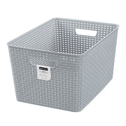 Woven Pattern Baskets 32L 44.5x34x25cm – thumbnail