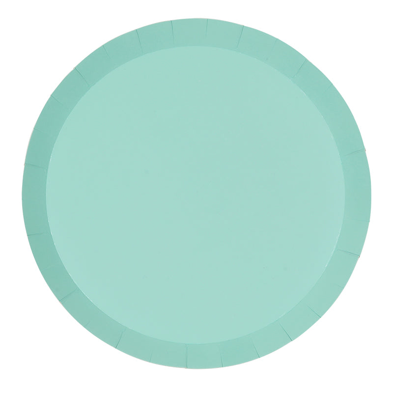 FS Paper Rnd Banquet Plate Mint Green 26.67cm 10pk