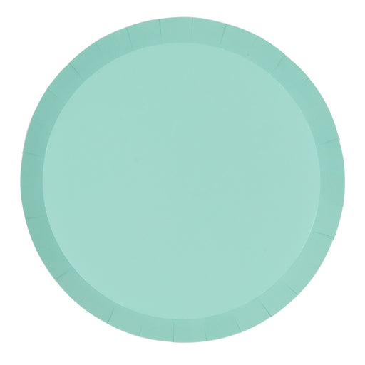 FS Paper Rnd Banquet Plate Mint Green 26.67cm 10pk