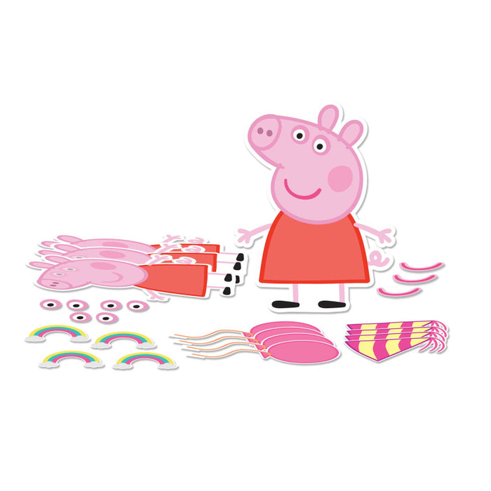 Peppa Pig Confetti Party Craft Decorating Kit Pk4