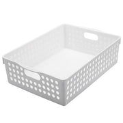 MODE BASKET WHITE 30X21X8.5CM – thumbnail