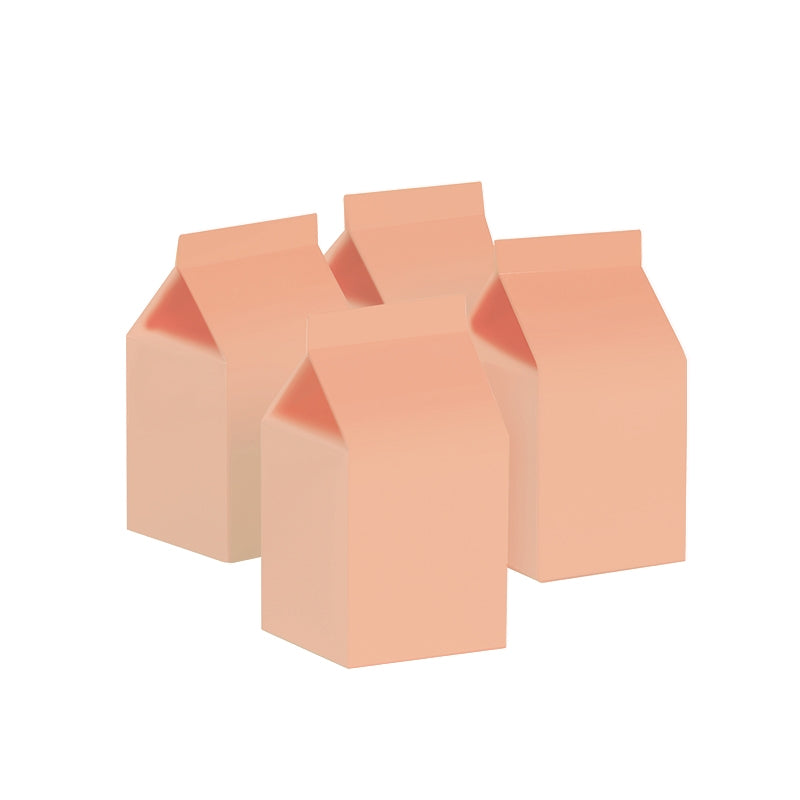 FS Milk Box Peach 10pk