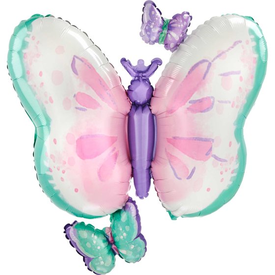 Foil Bln SS Flutters Butterfly 73x71cm