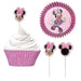 Minnie Forever H-S Cupcake Cases & Picks Combo