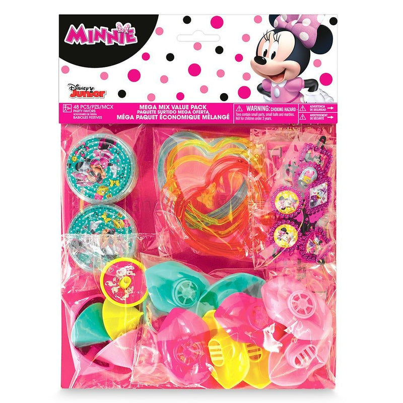 Minnie Mouse Happy Helpers Mega Mix Favors Value Pack 48pk
