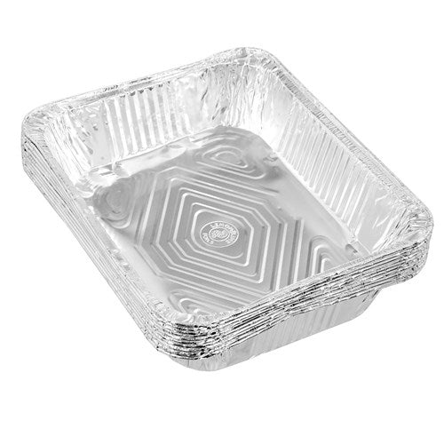 Lemon and Lime Foil Tray Rect 10Pk Pdq 32X26.5X6Cm