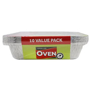 Foil Containers W/ Lid 10Pk & 32X26X5.5Cm Leon Lime – thumbnail