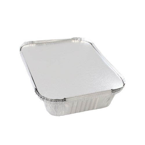 Foil Container W/ Lid 4Pk & 26.5X19.5X6.5Cm Leon Lime
