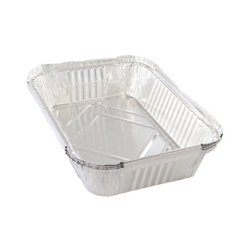 Foil Container W/ Lid 4Pk & 26.5X19.5X6.5Cm Leon Lime
