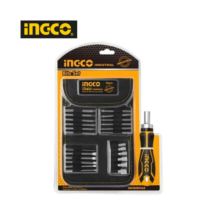 INGCO 26 Pcs screwdriver bit set