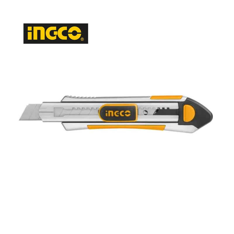 INGCO Snap-off blade knife With 6 pcs SK5 blades