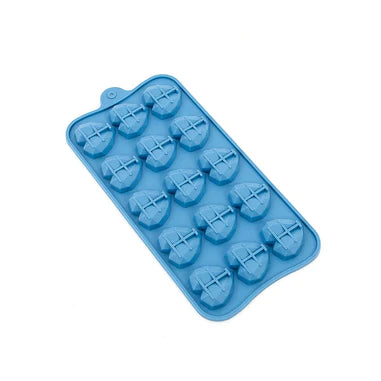 Chocolate Mould Small Geo Hearts Sprinks Silicone