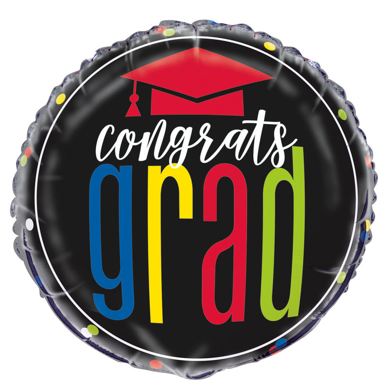Congrats Grad Foil Balloon 45cm