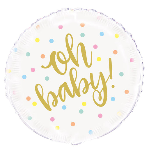 Oh Baby Foil Balloon 45cm