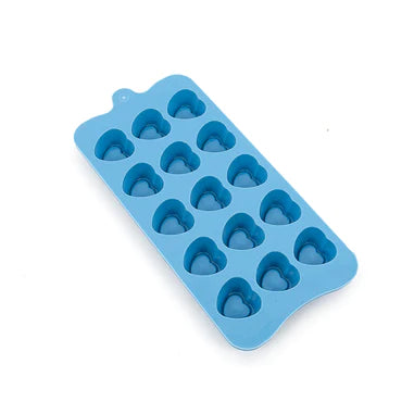 Chocolate Mould Small Geo Hearts Sprinks Silicone