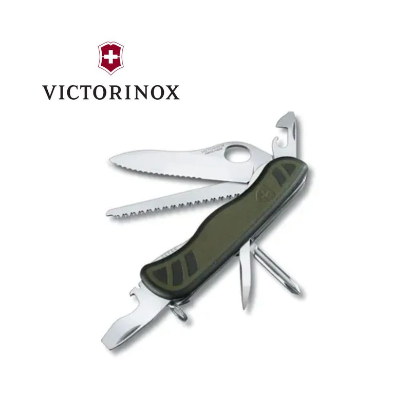 Victorinox Sak Swiss Soldiers Knife 08 GreenBlack