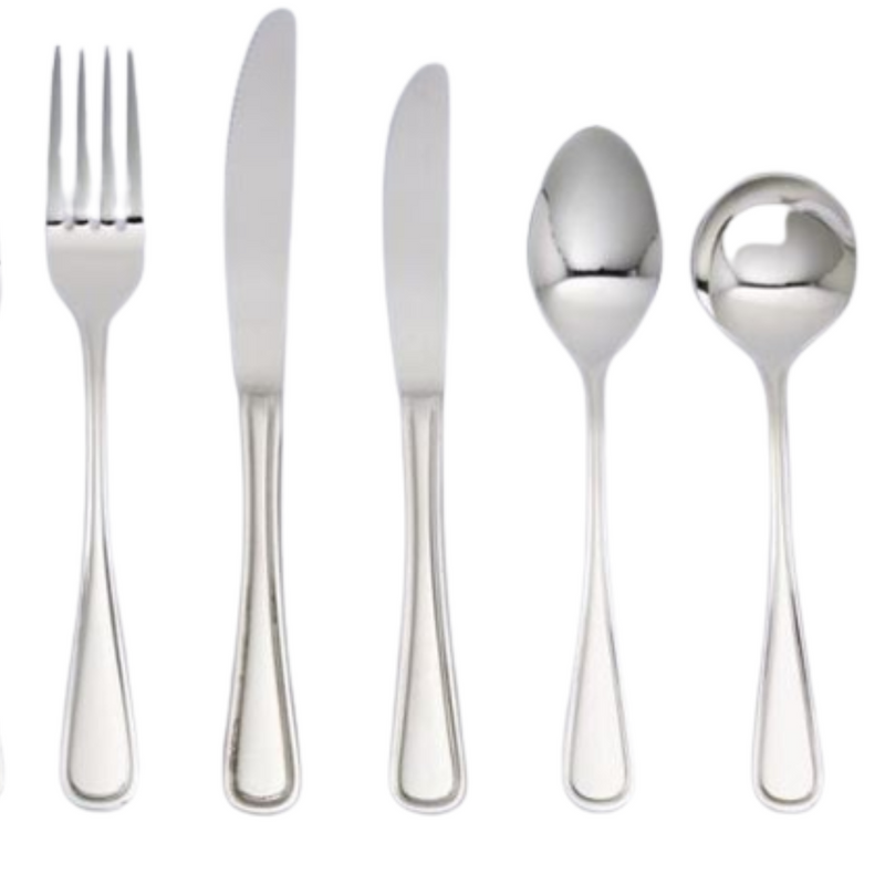 Cutlery New Rim Cutlery Set 42pc