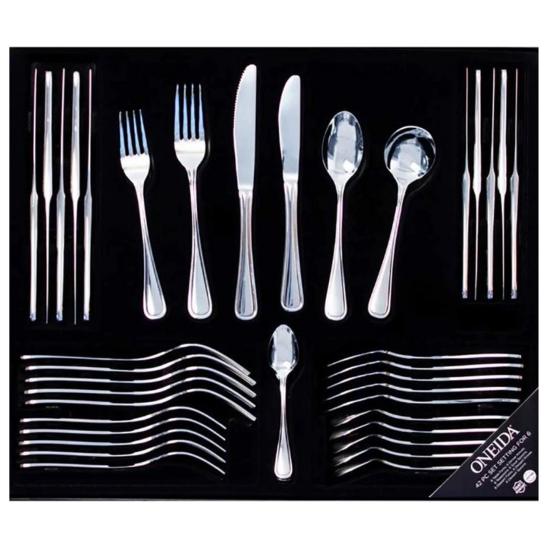 Cutlery New Rim Cutlery Set 42pc