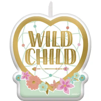 PARTY CANDLES™ Boho Birthday Girl Birthday Candle