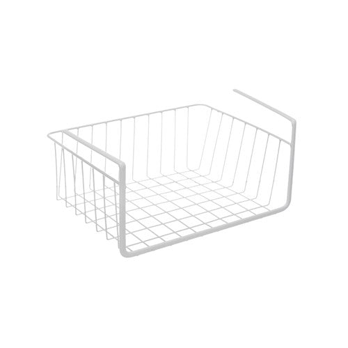 WIRE UNDERSHELF HANGING BASKET 30X26X14CM