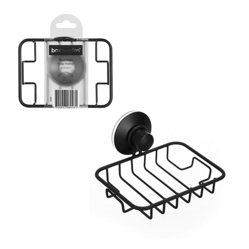 Wire Sunction Soap Holder 13x10.5cm