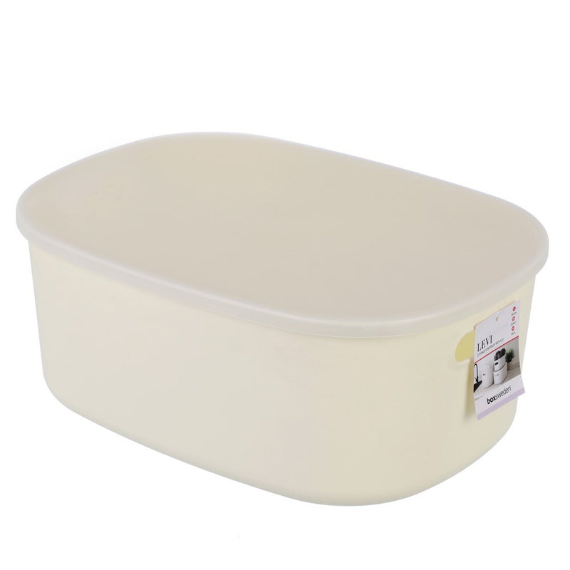 Levi Storage Container W/Lid 38.5X28.5X15Cm