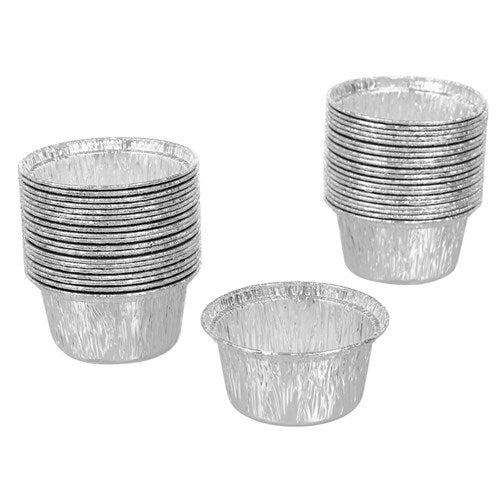 Foil Baking Cups 40Pk 7.5Cm