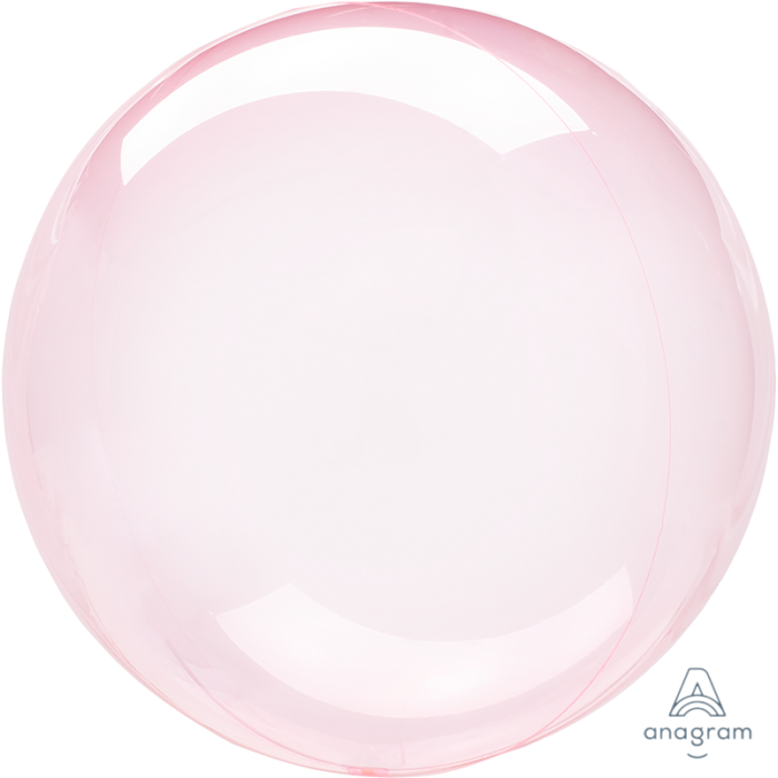 BLN BUBBLE Crystal Clearz™ Dark Pink S40 50cm