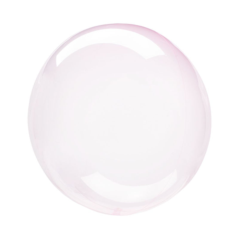 Crystal Clearz Balloon Bubble Light Pink 50cm
