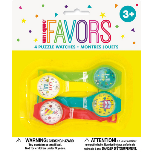 Puzzle Watches 4pk