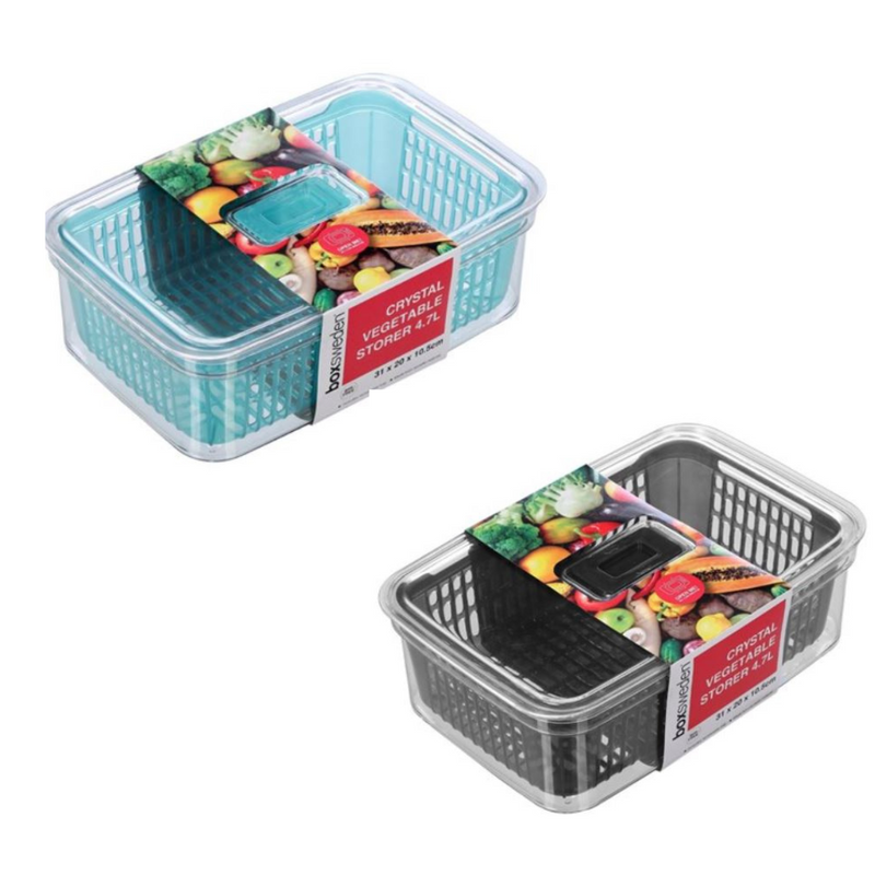 Storer™ Boxsweden Crystal Vegetable Storer