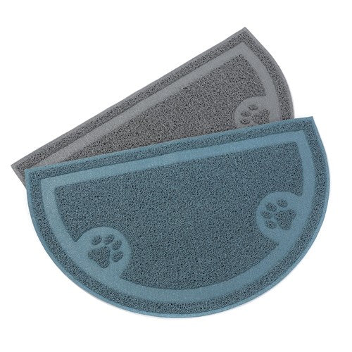 Pet Non Slip Food Mat 60X37Cm 2 Asstd