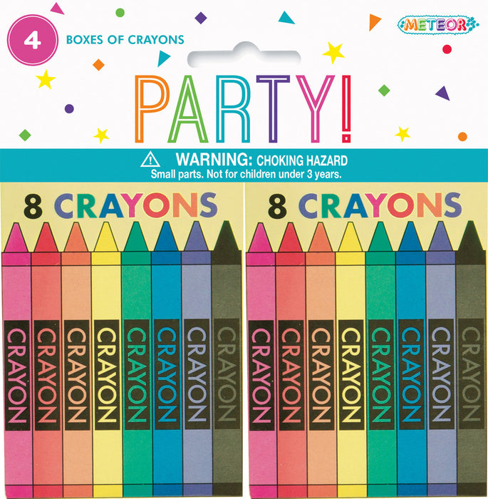 4 Crayon Boxes