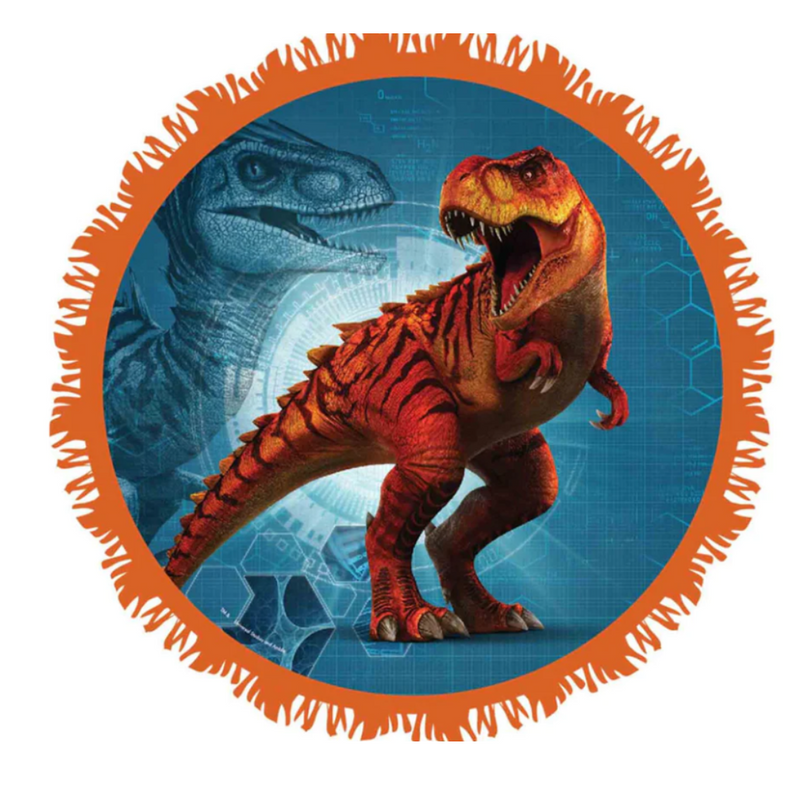 Jurassic World Expandable Pull String Drum Pinata