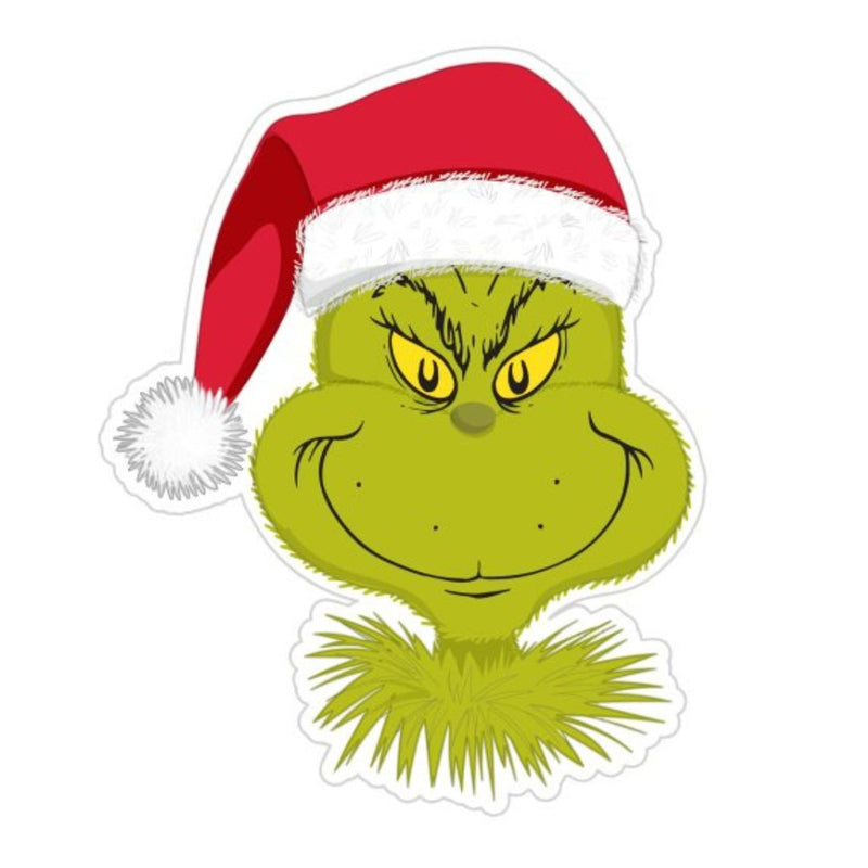 Bln Foil Dr. Seuss The Grinch 2D Shaped Pinata