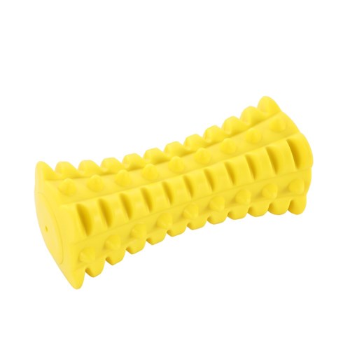 FLAVOUR-BONE SPIKY BONE BEEF FLAVOURED RUBBER TOY