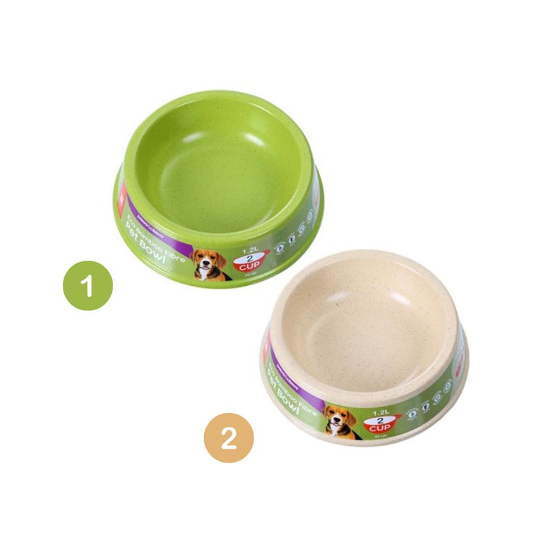  Bamboo Fibre Pet Bowl 18cm