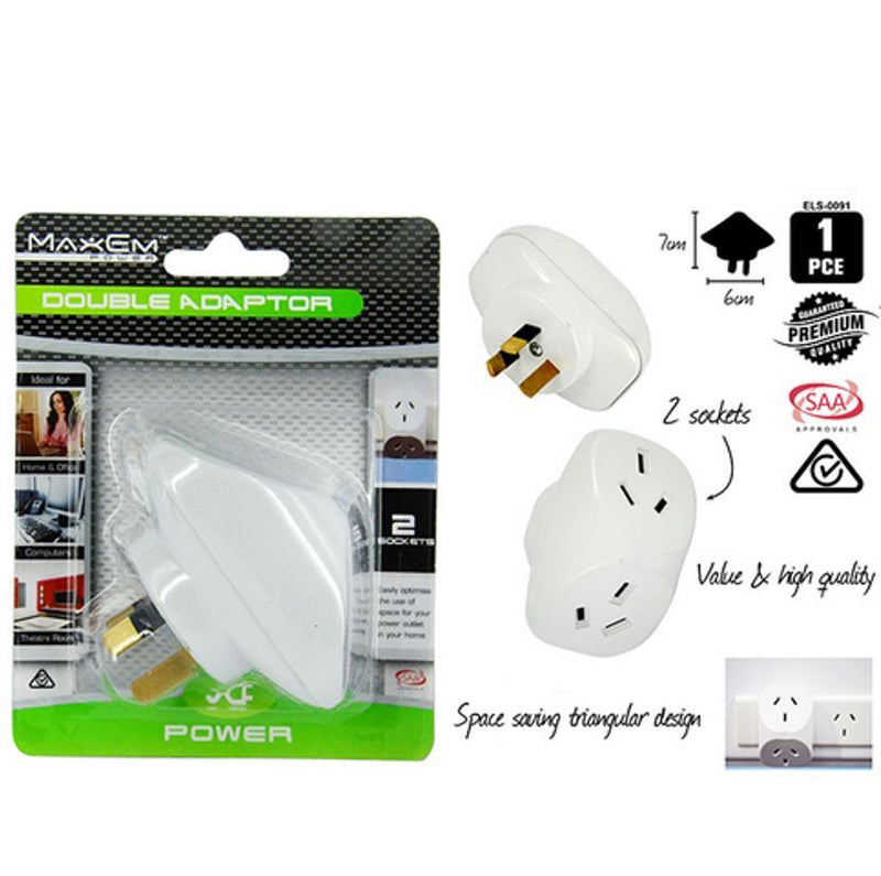 Double Adaptor 240W