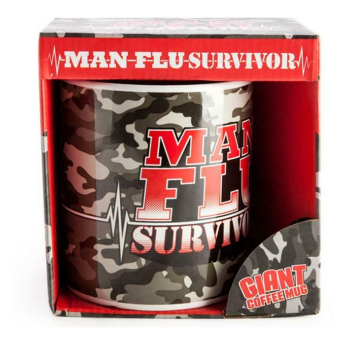 Giant Mug Man Flu Survivor