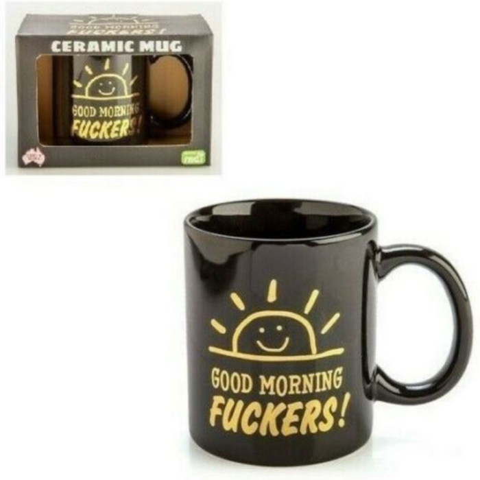 Rude Mug Good Morning Fckers