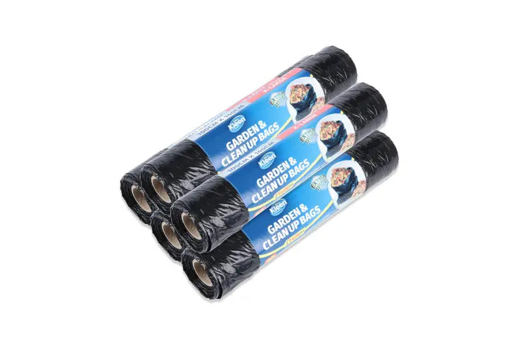 Bin Liner Garbage Bag 140L Black 10pk