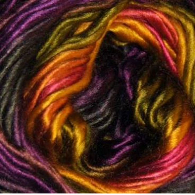 Glimmer Twist Yarn 100g 134m Multi Coral Reef