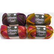 Glimmer Twist Yarn 100g 134m Multi Coral Reef – thumbnail