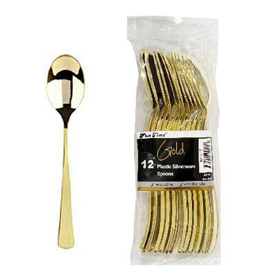 Spoon Gold-Plated (12pk)