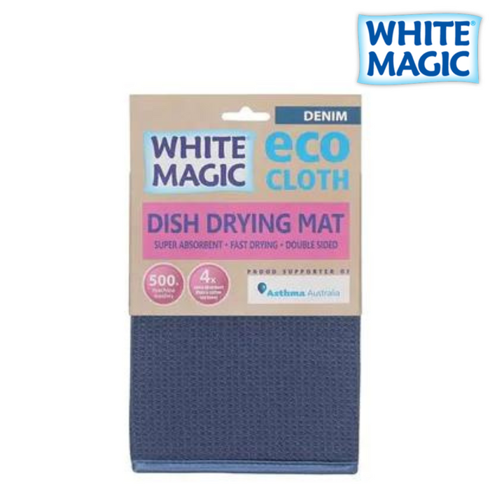 Dish Drying Mat Denim