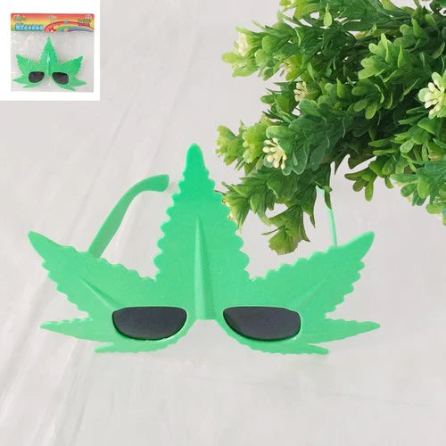 Marijuana Leaf Glasses