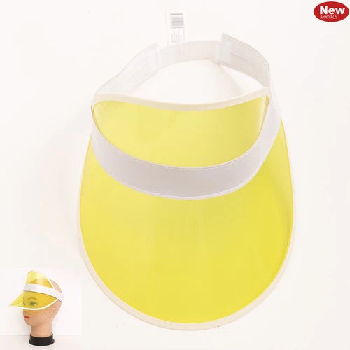 Sun Visor Party Yellow Hat