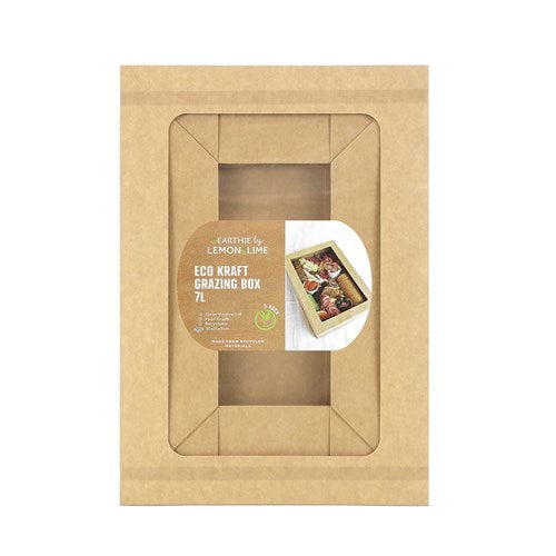 Lemon And Lime Eco Kraft Grazing Box 7L 3Pk36X25X8Cm