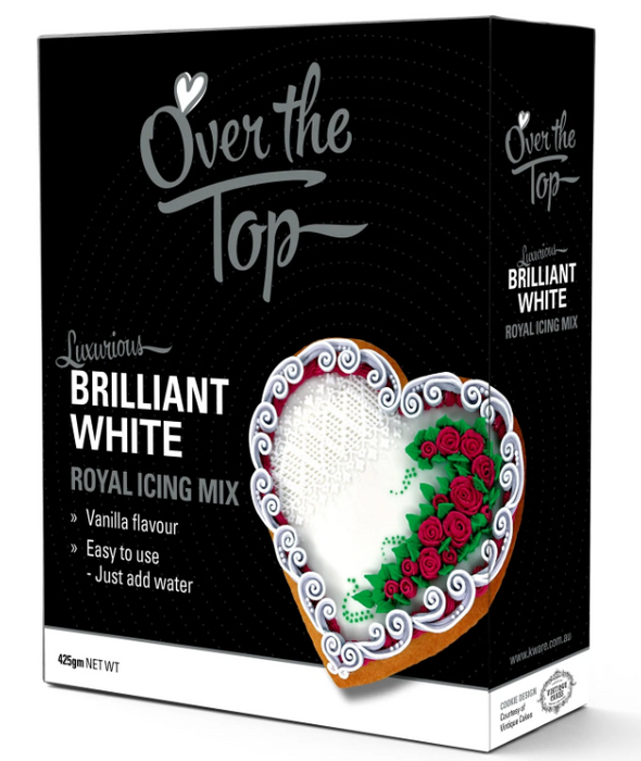 Over The Top Royal Icing Mix - Made in Australia 425g