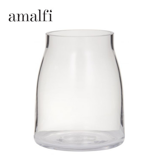 Amalfi Baila Vase Clear 13x13x16cm